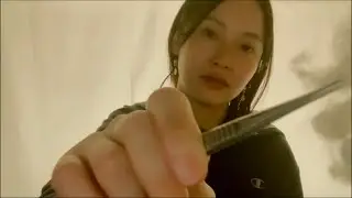 ASMR 耳の中にわた☁️ 耳かき ロールプレイ