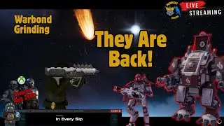 Helldivers 2 | Warbond Grinding | Full Plasma Loadout | Control Group | EP 94