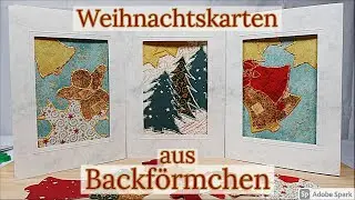 Schöne Weihnachtkarten ganz einfach selber nähen