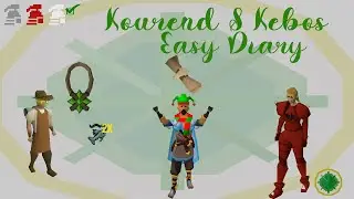 Руководство по дневнику OSRS Kourend & Kebos Easy | Одобрено Ironman