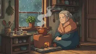 When the Rain Stayed, and Grandma&rsquo;s House Felt Like Home | Ghibli Animated| Ghibli Art 