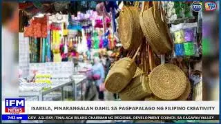 IFM NEWS LOKAL | 𝗜𝗦𝗔𝗕𝗘𝗟𝗔, 𝗣𝗜𝗡𝗔𝗥𝗔𝗡𝗚𝗔𝗟𝗔𝗡 𝗗𝗔𝗛𝗜𝗟 𝗦𝗔 𝗣𝗔𝗚𝗣𝗔𝗣𝗔𝗟𝗔𝗚𝗢 𝗡𝗚 𝗙𝗜𝗟𝗜𝗣𝗜𝗡𝗢 𝗖𝗥𝗘𝗔𝗧𝗜𝗩𝗜𝗧𝗬