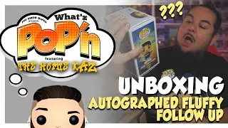 UNBOXING: AUTOGRAPHED Fluffy Funko POP & GIVEAWAY