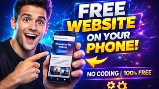 ⚠️ Biggest Website Secret Making Without Coding 🔥 | Create FREE Website from Phone
