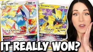 INSANE! Lugia VSTAR beats Weakness.