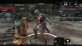 For Honor Peacekeeper opening combo - 15 second assault! + Extra footage