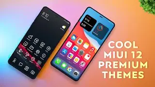 Cool MIUI 12 Premium Themes | Control Center | Dark Theme | Exclusive Themes ⚡