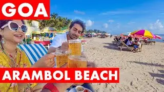 Arambol Beach - September 2021 | Goa Vlog | Shacks Are Open | Goa | Goa 2021 | Russian Beach |
