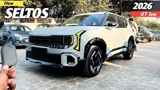All New Kia Seltos 2026 ❣️| New Seltos Gt line Review 😍|