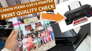 Canon Pixma G3010 Printer Photo Print Quality Test
