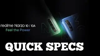 Realme Narzo 10 Quick Specs|Realme Narzo 10 Specifications