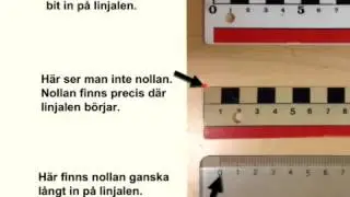M&auml;ta med linjal