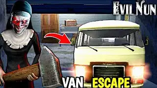 I DID THE FASTEST VAN ESCAPE SPEEDRUN EVIL NUN ENDING 2/3 #trending