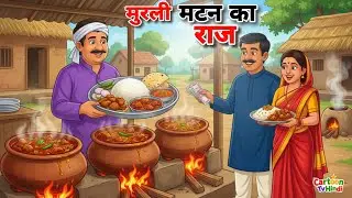 गरीब मटन-चावल वाला | HINDI CARTOON STORY | HINDI KAHANI | MORAL STORY | STORY IN HINDI |