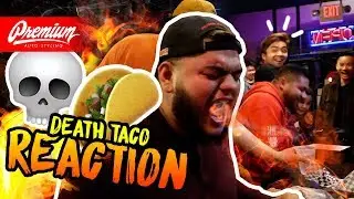 Trying a 800,000 Scoville Taco | Death Taco Intern Initiation to Premium!