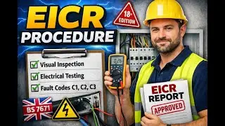 EICR Procedure Explained | Step-by-Step Electrical Inspection Report #eicrcertificate  #EICR