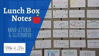 LUNCH BOX NOTES | Back to School | Encouragement for Kids | Teachers | First Day of School