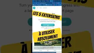 Les 5 extensions Chrome indispensables #informatique #astuce #website #extension #shorts #short