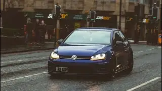 VW GOLF R MK7 STRAIGHT PIPE SOUNDS!!