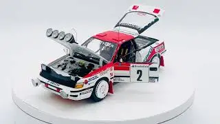 1/18 Kyosho Toyota Celica GT-FOUR (ST165) 1991 Monte Carlo C.Sainz , L.Moya #2