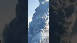 VOLCANO 🌋 ERUPTION ASH FALL.. #shorts #youtubeshorts #volcaniceruption #ashfall #naturelover