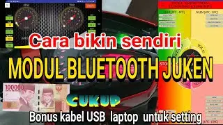 cara membuat sendiri ✅ modul bluetooth juken 3+, juken 5,  murah ‼️ @tipsmodifikasi