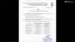 Sliding Procedure for MANUU Polytechnic, M.Ed and B.Ed #manuu  #manuuonlineadmission  #sliding