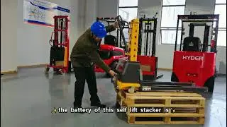 Self lifting pallet stacker 500kg OEM & OEM Services