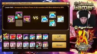 SUMMONERS WAR - Are Fight Runes Worth It  - Damage Comparison