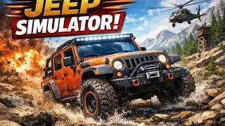 Extreme Jeep Simulator 🚙💥 | Crazy Off-Road Driving Gameplay