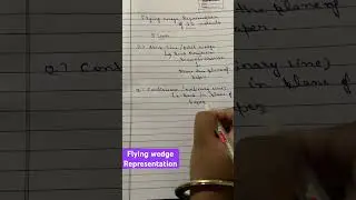 flying wedge representation #ytshorts #viral #viralshort #trending #chemistry