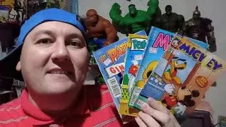 Video(1898). Formatinhos Gibis Disney/Editora Abril/Banca Sebo Dona F&aacute;tima e Luiz/2026 . 👍