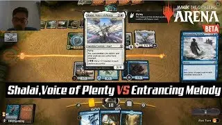 #17 MTG Arena | Shalai, Voice of Plenty vs Entrancing Melody