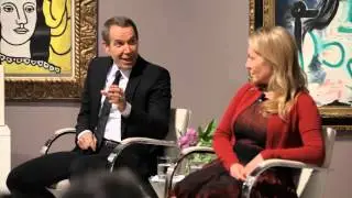 Jeff Koons and Diana Picasso on the Zervos