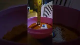 Drop Height vs Crater Diameter slow motion