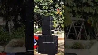 CRASTAL CLEAN SOUNDCHECK || JBL SRX 900 || CLEAN AND CLEAR #jbl #jblspeakers   #shorts #bassboosted