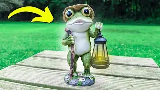 Cute Frog statue for your yard!