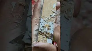 Soft slate bar cleaning ✨| #asmr #shorts #chalk #satisfying #crushing #crunchy #art #experiment #fun