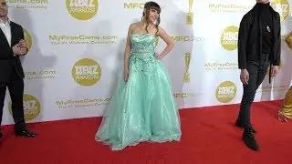 Luna Rival 2020 XBIZ Awards Red Carpet Fashion in 4K
