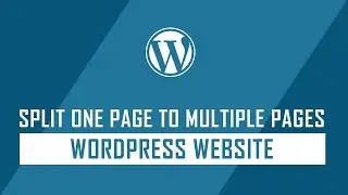 How to Split Long Post in to Multiple Pages on WordPress Website | WordPress Tips