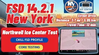 Tesla FSD v14.2.1 &mdash; Отсутствие вмешательств на 3,7-мильной дороге к тренировочной площадке &laquo;Нью-Й...