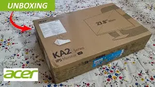 acer ka242y || acer ka242y monitor unboxing || acer ka242y go 23.8 inch 120hz fhd monitor