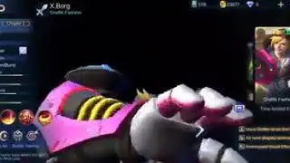X.Borg | Graffiti Fashion [June 2020 Starlight] Skin Entrance Animation