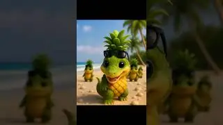 crocodildo penisini #brainrot #funnyvideo #funny #crocodile #pineapple #baby