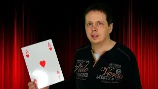 ASMR Magic Giant Cards Trick