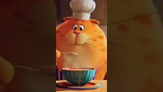 Chef cat cooking soup 🍲 #ai #aicat #catshorts #orangecat #viralshorts #youtubeshorts #animalshorts