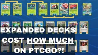 This is the Price of an Expanded Tier 1 Pokemon Card Deck on PTCGO (in 2020)