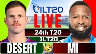 ILT20 Live &ndash; Desert Vipers vs MI Emirates Live, 24th T20 | ilt20 live match today | ilt20 2025