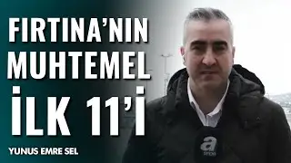 Yunus Emre Sel Trabzonspor'un Kasımpaşa Karşısında Muhtemel İlk 11'ini Aktardı