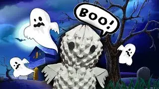 FANTASMA MINI En Origami 3D *Halloween* /Leyenda Origami